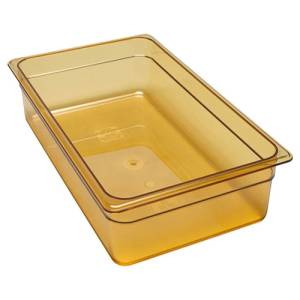 GASTRONOR TRAY HOT-PAN WITHOUT LID GN 1/1-150MM. DEEP COLOR AMBER CAMBRO