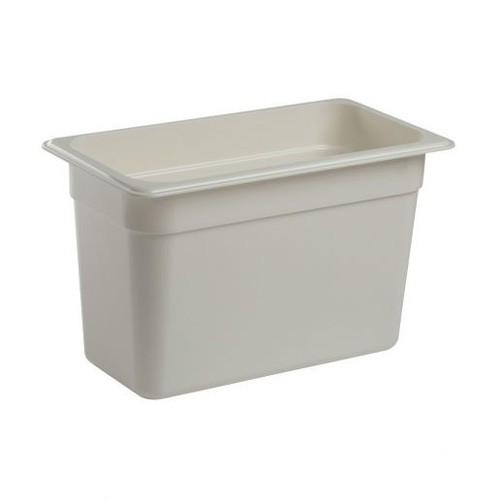 GASTRONORM-BEHÄLTER POLYCARBONAT WEISS OHNE DECKEL GN 1/3-200MM. TIEF