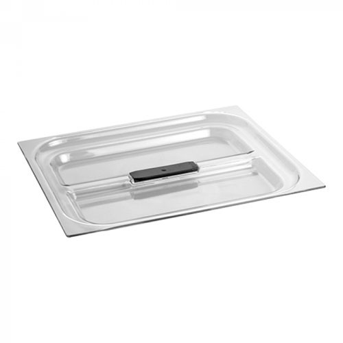 COUVERCLE GASTRONORM GN 1/2 PLASTIQUE TRANSPARENT POUR BACS UTZ GASTRONORM
