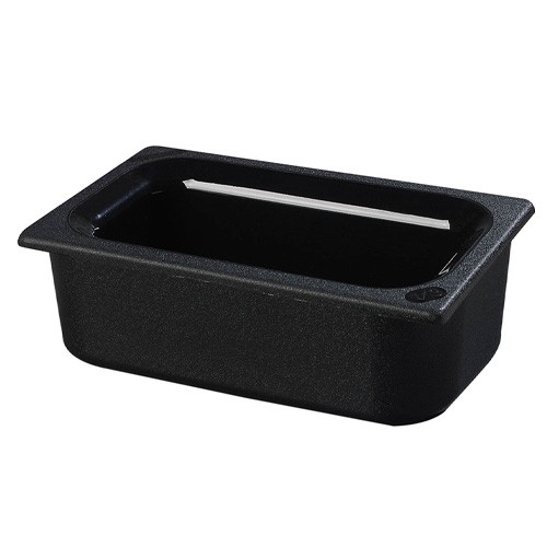 Coldmaster gastronormbak gn 1/1 afm. 53x32,5x(h)15cm. inh. 14,2 ltr. kleur zwart kunststof