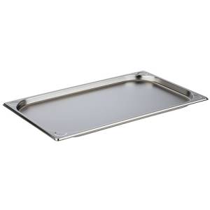 GASTRONORM CONTAINER GN 1/1 2CM. DEEP WITHOUT HANDLES STAINLESS STEEL 18/10 PRO-COOKING