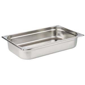 GASTRONORMBEHÄLTER GN 1/1 10CM TIEF OHNE GRIFFE EDELSTAHL 18/10 PRO-COOKING