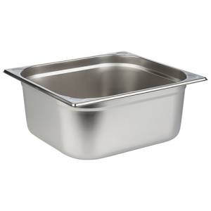 GASTRONOR TRAY GN 2/3 15CM. DEEP WITHOUT HANDLES STAINLESS STEEL 18/10