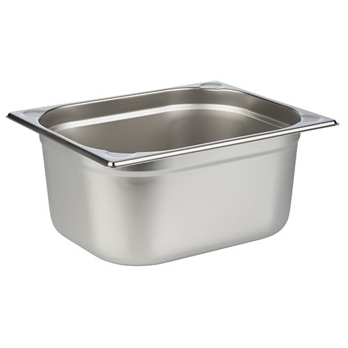 Gastronormbak gn 1/2 15cm. diep zonder grepen rvs 18/10 Pro-Cooking