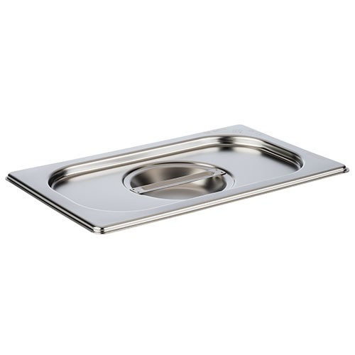 Gastronormdeksel 1/4 gn z/uitsparing rvs 18/10 Pro-Cooking