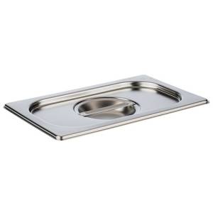 GASTRONORM LID 1/4 GN WITHOUT CUT-OUT STAINLESS STEEL 18/10 PRO-COOKING