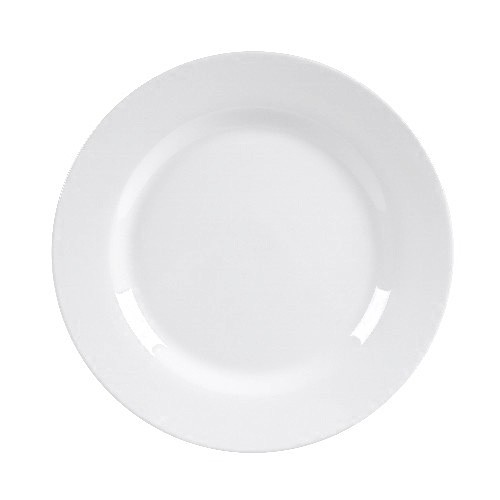 PLATE FLAT DIAM. 23CM. OFF WHITE NOBEL EXTRA DURABLE