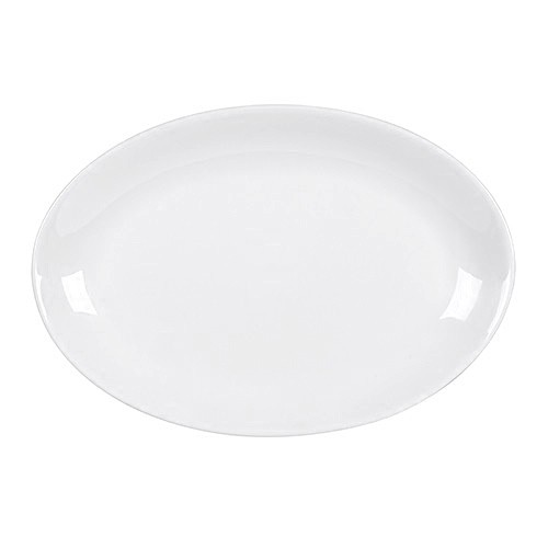 Bord coupe ovaal afm. 27x19cm. off White Nobel Extra Durable