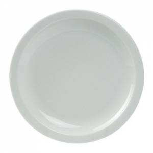 Bord plat Nordika diam. 21cm. Nova kleur wit