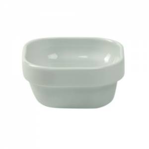 Quadratische Schüssel, 27 cl Fassungsvermögen, 10 x 10 cm, weiß, Nova