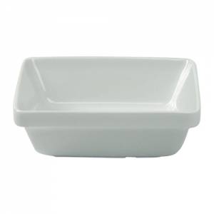 Schaaltje vierkant Nordika/Ocean afm. 125x125mm. kleur wit Nova