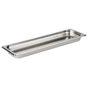 GASTRONOM TRAY GN 2/4 4CM. DEEP WITHOUT HANDLES STAINLESS STEEL 18/10