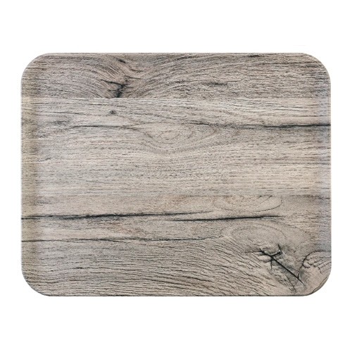 TRAY GRAY OAK GN 1/1 BIO-BASED POLYESTER