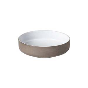 Schaal diam. 20,3cm. Coastland White Salted Costa Nova