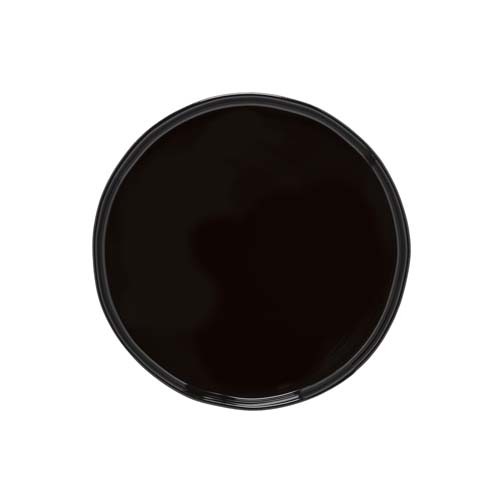 Bord plat diam. 27,2cm. Lagoa Eco Gres Black Costa Nova