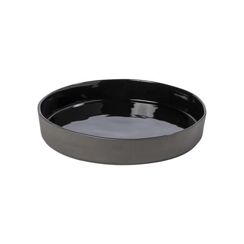 Soep/pastaschaal diam. 23,7cm. Lagoa Eco Gres Black Costa Nova