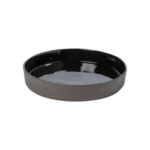 Soep/pastaschaal diam. 23,7cm. Lagoa Eco Gres Black Costa Nova