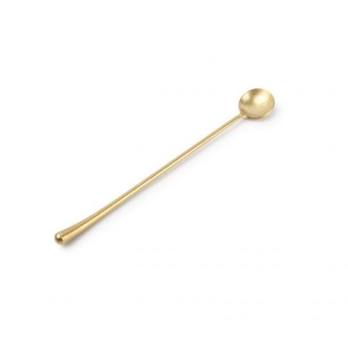 CUILLERE A BOIRE POUMON VINTAGE REVIVE GOLD INOX 18/8 F2D