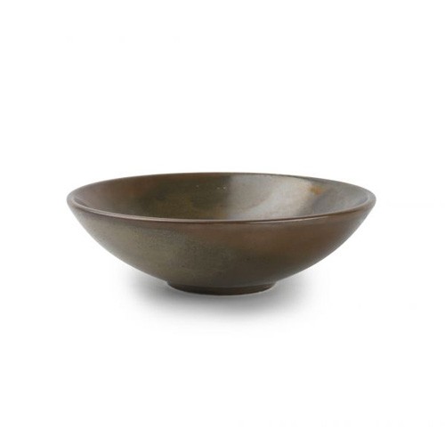 VENEZ DIAM. 15,5 HGT. 4.5CM. ESCURA F2D MARRON FONCE