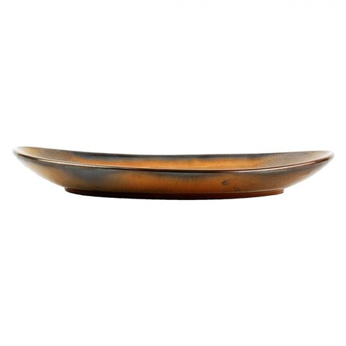 PLAT DE SERVICE DIM. 33X22.5X4CM. ESCURA F2D MARRON FONCE
