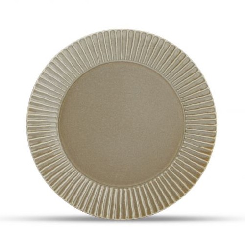 Bord plat diam 19.5 cm. sage groen Aurora F2D