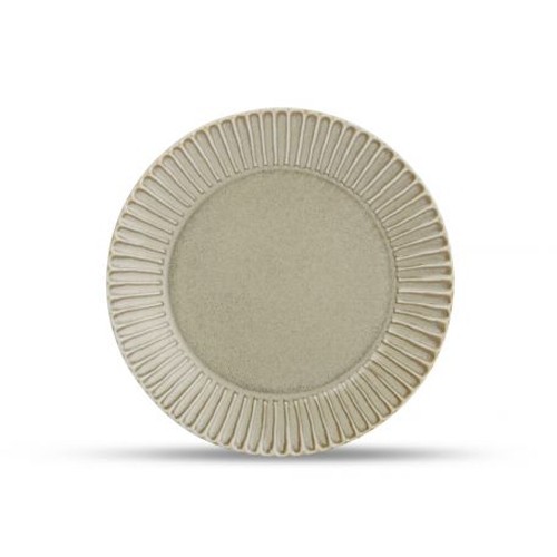 Bord plat diam 13 cm. sage groen Aurora F2D