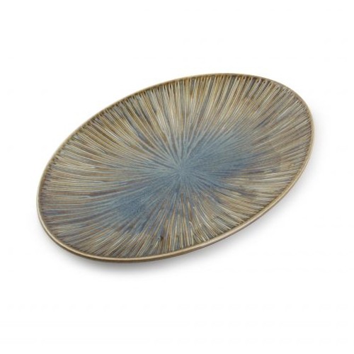 SERVIERTELLERGRÖSSE. 25,5X17CM. WALD HALO F2D