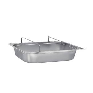 Gastronormbak gn 2/3 6,5cm. diep m/beugelgrepen rvs 18/10