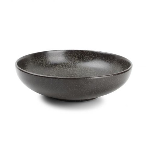 Kom diam. 25cm. hgt. 6,5cm. zwart Royal F2D