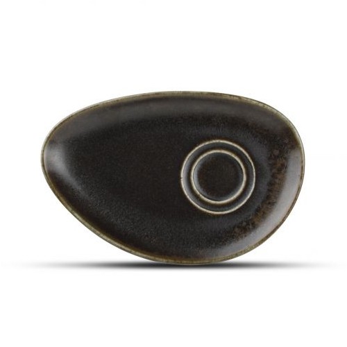 Schotel afm. 20x13cm. zwart Ceres F2D