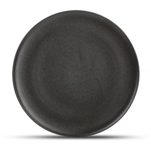 Bord plat diam. 27cm. zwart Dusk F2D