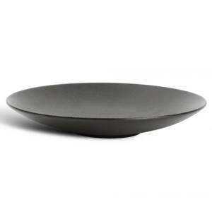 Bord diep diam. 24,5cm. hgt. 4cm. zwart Dusk F2D