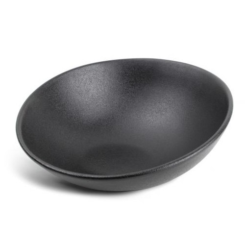 COME DIAM. 24CM. HGT. 10CM. BLACK DUSK F2D