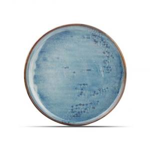 Bord plat diam. 26cm. blauw Nova F2D
