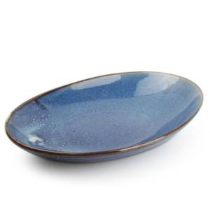 Bord diep afm. 30x21x5,5cm. blauw Nova F2D