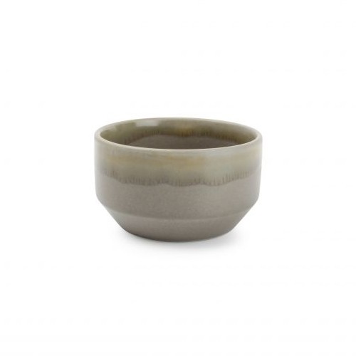 KOMMEN SIE DURCHM. 10 CM. HG T. 5,5 CM. BRAUN STRUKTURIERT