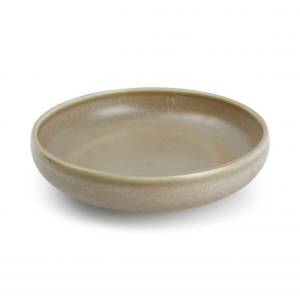 Bord diep diam. 22cm. hgt. 6cm. groen Usko F2D