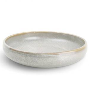 Bord diep diam. 24cm. hgt. 6cm. groen Usko F2D