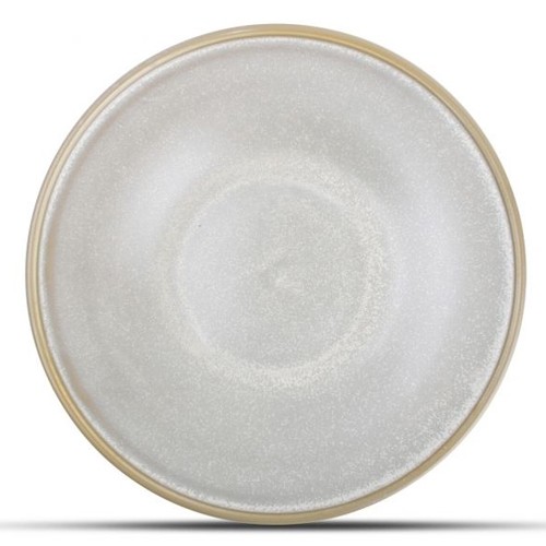 SERVING PLATE DIAM. 30CM. HGT. 4.5CM. GREEN USKO F2D