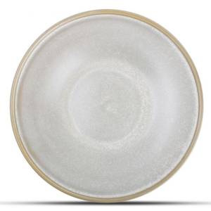 SERVING PLATE DIAM. 30CM. HGT. 4.5CM. GREEN USKO F2D