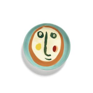 Bord XS diam. 16cm. kleur gezicht Feast tableware by Ottolenghi Serax
