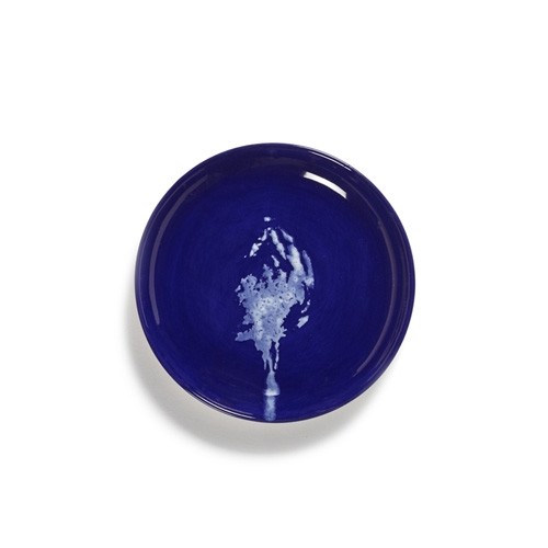 ASSIETTE XS DIAM. 16 CM. VAISSELLE FEAST COULEUR BLEU/BLANC PAR OTTOLENGHI SERAX