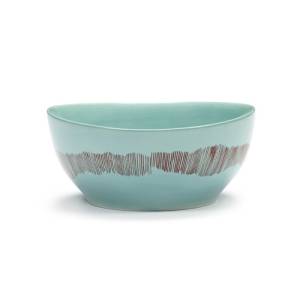 Kom s diam. 16cm. kleur blauw/rood Feast tableware by Ottolenghi Serax