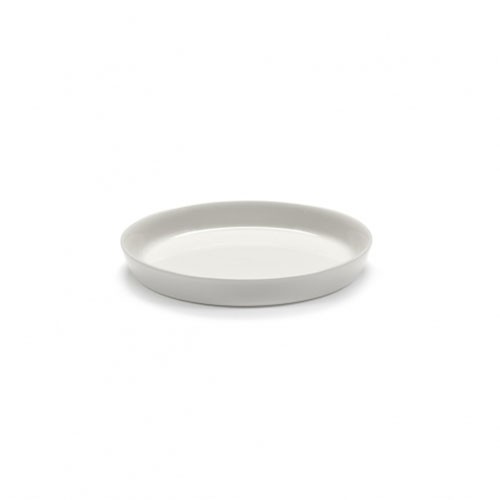 PLAQUE HAUT DIAM. 14CM. COULEUR IVOIRE CENA PAR VINCENT VAN DUYSEN SERAX