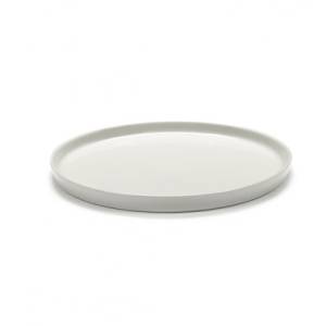 Bord hoog diam. 27cm. kleur ivoor Cena by Vincent van Duysen Serax