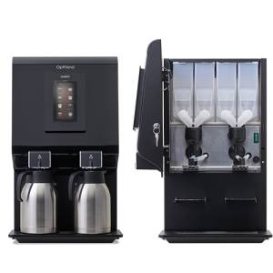 OptiVend 42ts hs touch zwart Animo