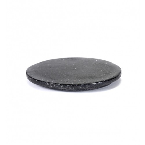 PRESENTATION PLATE BLACK DIAM. 18CM. TRAYS BY SERAX