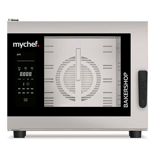 Heteluchtoven Bakershop air 6 bn links scharnierend Mychef