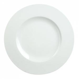 Bord plat Saturno diam 24cm. kleur wit Nova