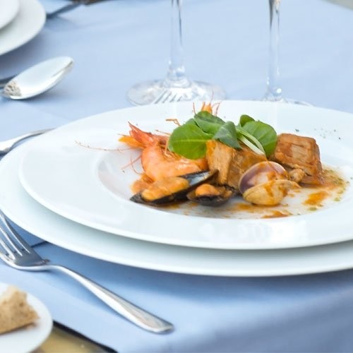 TELLER FLACH SATURNO DURCHMESSER 33CM. FARBE WEISS NOVA